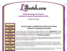 Tablet Screenshot of lillicotch.com